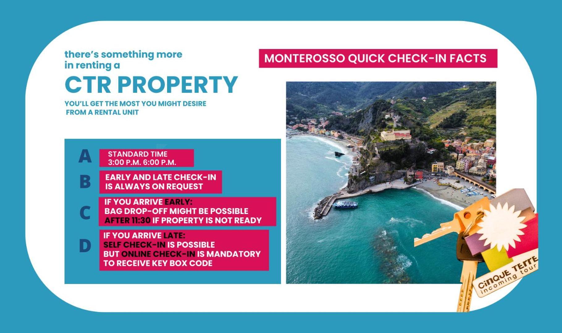 Giaella Sea View Apartment Monterosso al Mare Dış mekan fotoğraf